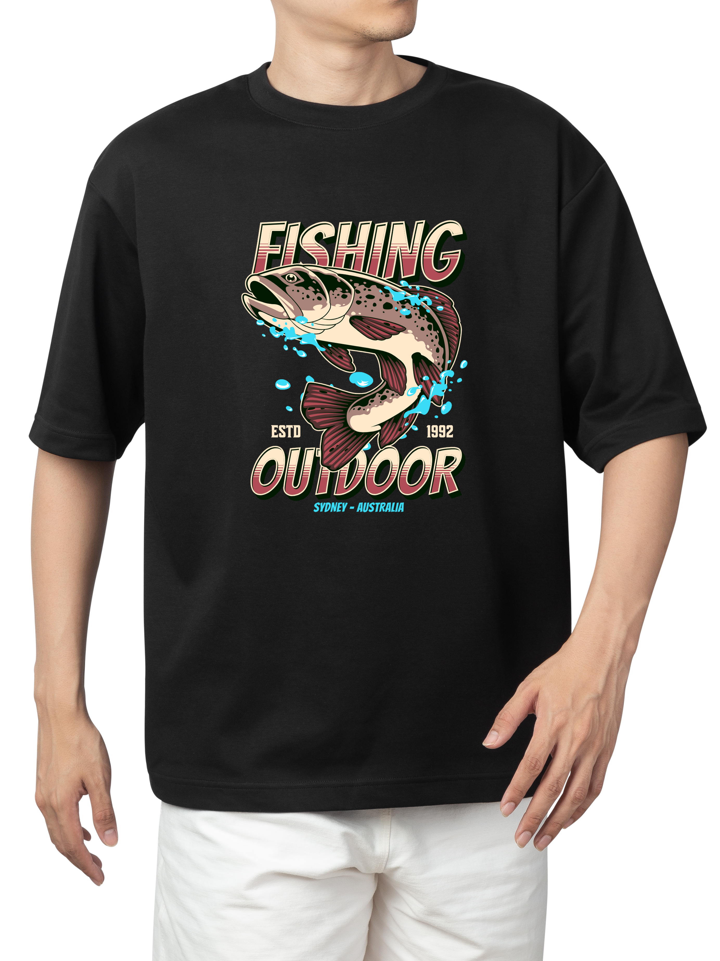 Alfaq Fishing Outdoor T-Shirt
